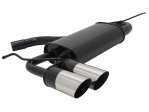 Novus Sport Endschalldämpfer für Audi A3 8P Sportback / Seat Leon 1P 2x76mm MS-Design A2862E76S