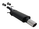 Novus Sport Endschalldämpfer für Peugeot 307 / Citroen C4 1x90mm SR-Design A3071E90SR