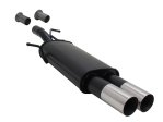 Novus Sport Endschalldämpfer für Peugeot 307 / Citroen C4 2x76mm RL-Design A3072E76RL