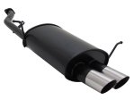 Novus Sport Endschalldämpfer für BMW E36 Compact 316i 2x76mm MS-Design A3162E76S