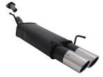 Novus Sport Endschalldämpfer für Opel Astra G CC Fließheck 2x90mm SR-Design A3252E90SR