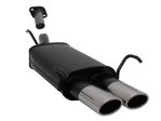 Novus Sport Endschalldämpfer für Opel Astra G CC Fließheck 2x85/58mm AM-Design A3252EAM