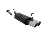 Novus Sport Endschalldämpfer für Opel Astra G Caravan 2x76mm MS-Design A3262E76S