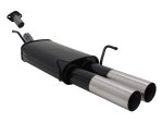 Novus Sport Endschalldämpfer für Opel Astra G Coupe / Cabrio 2x76mm RL-Design A3282E76RL