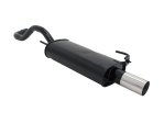 Novus Sport Endschalldämpfer für VW Polo 4 6N / 6N2 1x76mm RL-Design A3311E76RL
