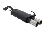 Novus Sport Endschalldämpfer für VW Polo 4 6N / 6N2 2x76mm RL-Design A3312E76RL