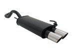 Novus Sport Endschalldämpfer für VW Polo 4 6N / 6N2 2x76mm MS-Design A3312E76S