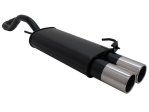 Novus Sport Endschalldämpfer für VW Polo 4 6N / 6N2 2x90mm A3312E90