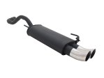 Novus Sport Endschalldämpfer für VW Polo 4 6N / 6N2 2x76mm DTM A3312ED76