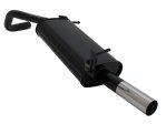 Novus Sport Endschalldämpfer für VW Polo 9N / 9N3 1x60mm A3331E60