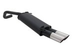 Novus Sport Endschalldämpfer für VW Polo 9N / 9N3 2x76mm MS-Design A3332E76S