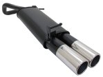 Novus Sport Endschalldämpfer für VW Polo 9N / 9N3 2x90mm A3332E90