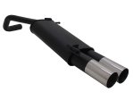 Novus Sport Endschalldämpfer für VW Polo 9N / 9N3 2x90mm RL-Design A3332E90RL