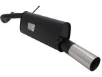 Novus Sport Endschalldämpfer für VW Polo 6R mit R-Heck 1x90mm RL-Design A3341E90RL