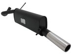 Novus Sport Endschalldämpfer für VW Polo 6R 1x76mm A3351E76