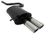 Novus Sport Endschalldämpfer für Ford Mondeo MK3 2x76mm SR A3412E76SR