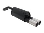 Novus Sport Endschalldämpfer für Seat Arosa / VW Lupo 2x76mm RL-Design A3552E76RL