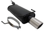 Novus Sport Endschalldämpfer für Opel Astra F / Opel Kadett E 1x90mm SR-Design A3881E90SR