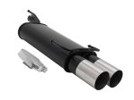 Novus Sport Endschalldämpfer für Opel Astra F / Opel Kadett E 2x90mm RL-Design A3882E90RL