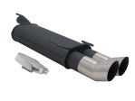 Novus Sport Endschalldämpfer für Opel Astra F / Opel Kadett E 2x90mm DTM A3882ED90