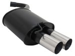 Novus Sport Endschalldämpfer für BMW E90 / E91 2x76mm RL-Design A3902E76RL