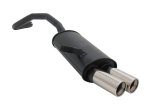 Novus Sport Endschalldämpfer für Renault Megane 2 2x76mm A4432E76