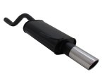 Novus Sport Endschalldämpfer für Renault Clio 2 1x90mm SR-Design A4481E90SR