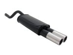 Novus Sport Endschalldämpfer für Renault Clio 2 2x76mm A4482E76