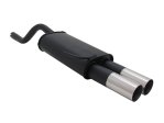 Novus Sport Endschalldämpfer für Renault Clio 2 2x76mm RL-Design A4482E76RL
