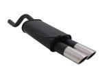 Novus Sport Endschalldämpfer für Renault Clio 2 2x76mm SR-Design A4482E76SR