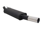 Novus Sport Endschalldämpfer für Renault Clio 3 1x76mm RL-Design A4491E76RL