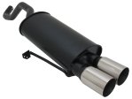 Novus Sport Endschalldämpfer für Renault Clio 3 2x76mm RL-Design A4492E76RL