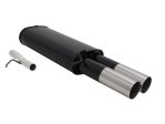 Novus Sport Endschalldämpfer für VW Passat 3B / 3BG 2x76mm RL-Design A4672E76RL
