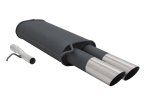 Novus Sport Endschalldämpfer für VW Passat 3B / 3BG 2x76mm MS-Design A4672E76S