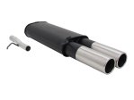 Novus Sport Endschalldämpfer für VW Passat 3B / 3BG 2x90mm A4672E90