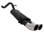 Novus Sport Endschalldämpfer für Fiat Grande Punto 199 2x76mm DTM A5082ED76