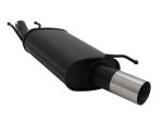Novus Sport Endschalldämpfer für Ford Fiesta MK4 / MK5 / JAS / JBS 1x76mm RL-Design A5301E76RL