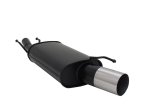 Novus Sport Endschalldämpfer für Ford Fiesta MK4 / MK5 / JAS / JBS 1x90mm RL-Design A5301E90RL