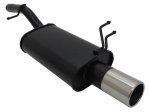 Novus Sport Endschalldämpfer für Ford Fiesta MK6 JH / JD 1x90mm A5401E90