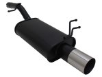 Novus Sport Endschalldämpfer für Ford Fiesta MK6 JH / JD 1x90mm RL-Design A5401E90RL