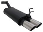 Novus Sport Endschalldämpfer für Ford Fiesta MK6 JH / JD 2x76mm MS-Design A5402E76S