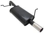 Novus Sport Endschalldämpfer für Ford Fiesta MK7 JA8 1.25 / 1.4 / TDCI 1x60mm A5411E60