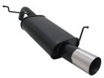 Novus Sport Endschalldämpfer für Ford Fiesta MK7 JA8 1.25 / 1.4 / TDCI 1x90mm RL-Design A5411E90RL