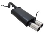 Novus Sport Endschalldämpfer für Ford Fiesta MK7 JA8 1.25 / 1.4 / TDCI 2x76mm A5412E76