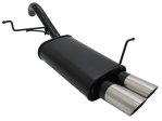 Novus Sport Endschalldämpfer für Ford Fiesta MK7 JA8 1.25 / 1.4 / TDCI 2x76mm MS-Design A5412E76S