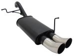 Novus Sport Endschalldämpfer für Ford Fiesta MK7 JA8 1.25 / 1.4 / TDCI 2x76mm DTM A5412ED76