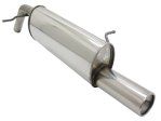 Novus Edelstahl Sport Endschalldämpfer für Peugeot 208 1x90mm E2081E90