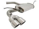 Novus Edelstahl Sport Endschalldämpfer für Seat Leon 5F 2.0 TDI / VW Golf 7 1.4 TSI E2872E76SR