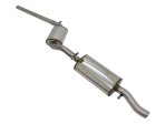 Novus Sportauspuff Anlage 60mm Edelstahl für VW Golf 2 19E 1x60mm S-Design EA1901S