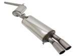 Novus Sportauspuff Anlage 60mm Edelstahl für VW Golf 2 16V Look 2x60mm EA1902E60